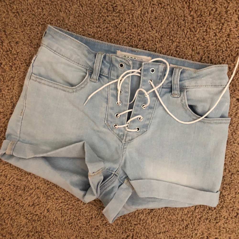 PacSun tye up jeans